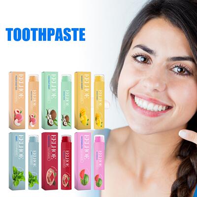 EELHOE Fruit Flavored Toothpaste Series - Stain-Removing, Br