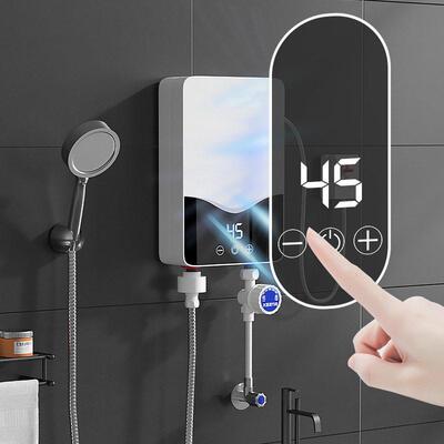 5500W Instant Shower Heater Bathroom Hot Water Heater Kitche