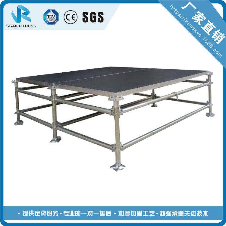 雷亚舞台舞台架子婚庆t台板拼装户外演出活动折叠快装铝合金钢铁