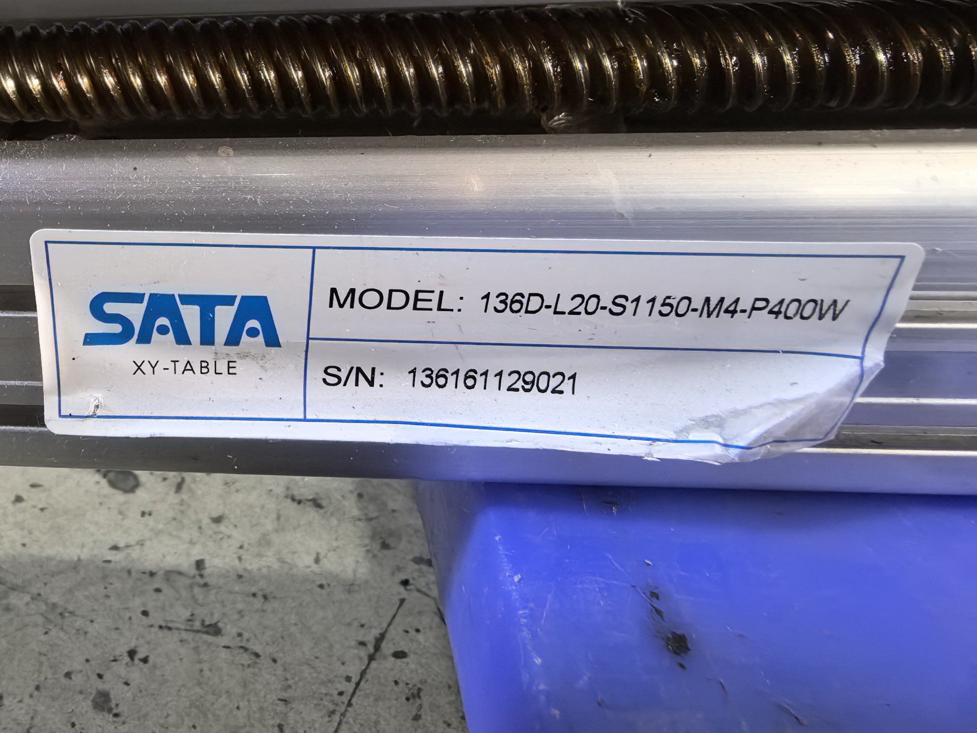 铝模阻 直线模阻  MODEL: 136D-L20-S115