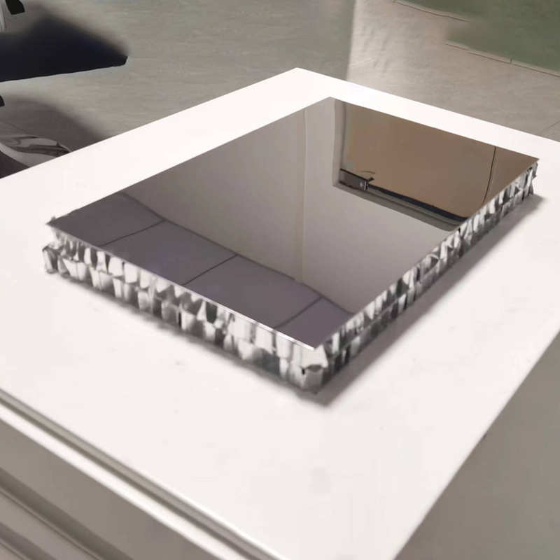 佛山雄冠铝蜂窝板厂家批发不锈钢蜂窝板镜面304 316不锈钢蜂窝板