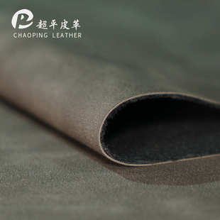 翻毛皮特细羊巴pu皮革1.0mm仿棉绒磨砂沙发箱包桌垫电脑包皮面料