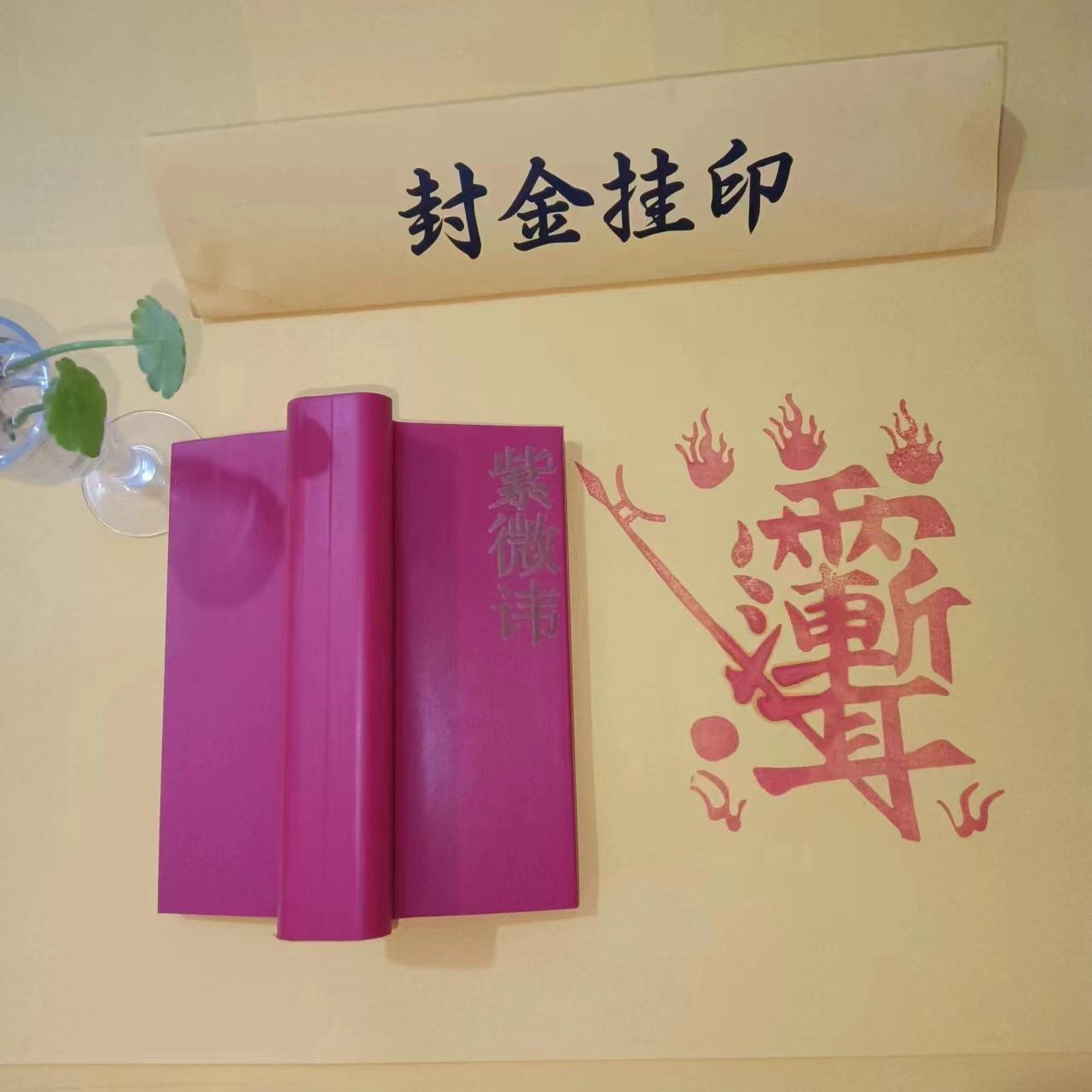紫微讳印 橡胶印版印章雨渐耳紫微讳 橡胶单面印