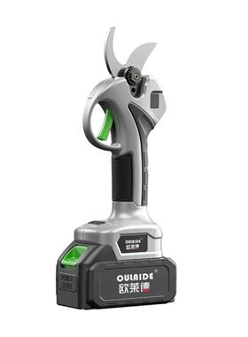 Oled 4.5大直径电动修剪剪刀，用于修剪树枝，花园厚树枝剪刀，分