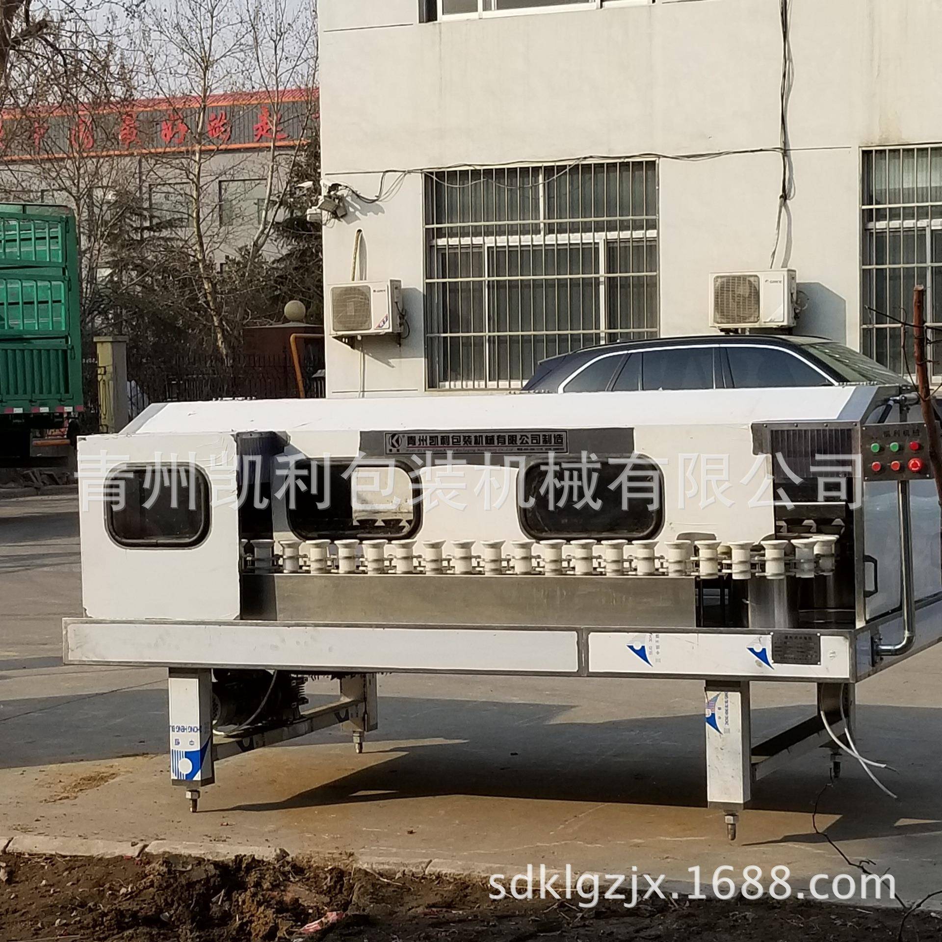 洗瓶机 玻璃瓶清洗机 白酒生产线专用洗瓶设备 4500瓶/h 多次清洗