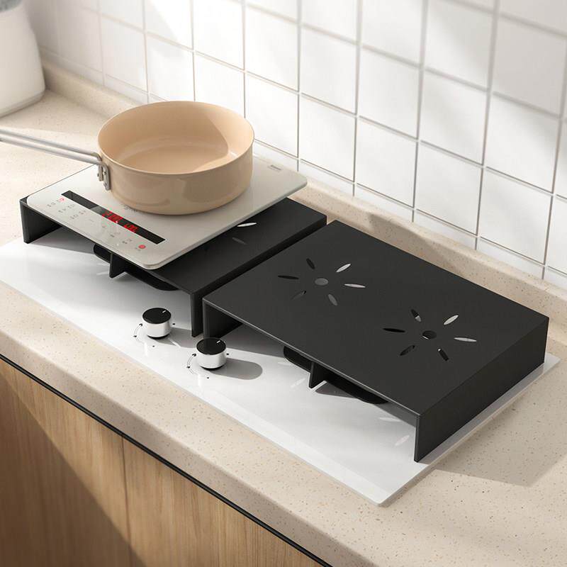 厨房电磁炉架子支架台面上瓦斯灶盖板罩瓦斯灶台底座架托置物架