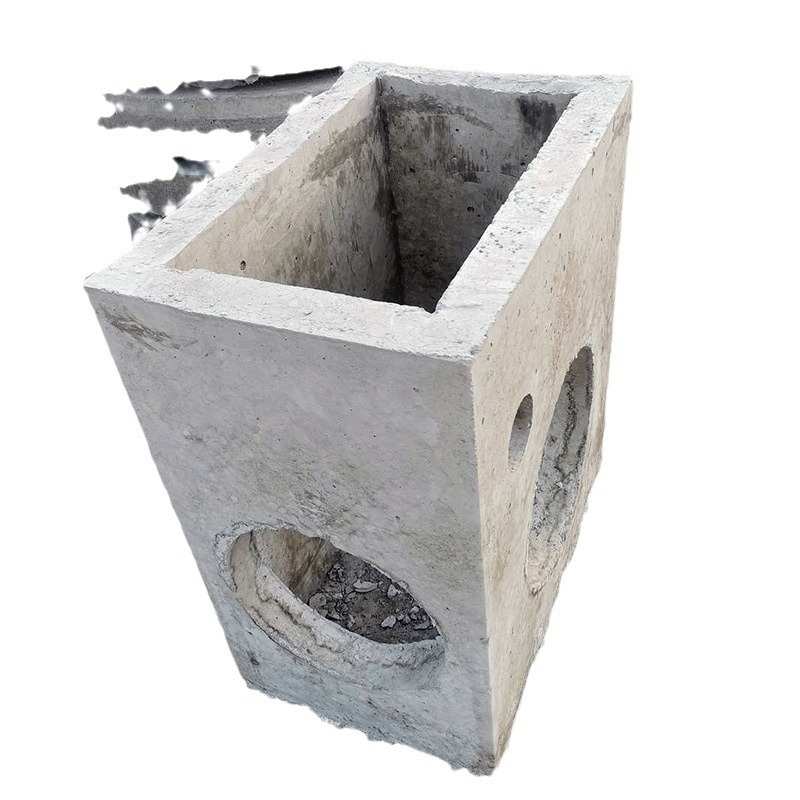 预制混凝土雨水口井室单双箅收水井偏沟式雨水井