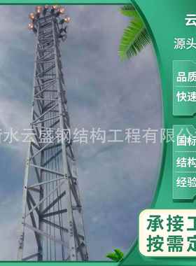 SDT升降式高杆投光灯塔固定式铁路港口矿山照明灯塔升降式高杆灯