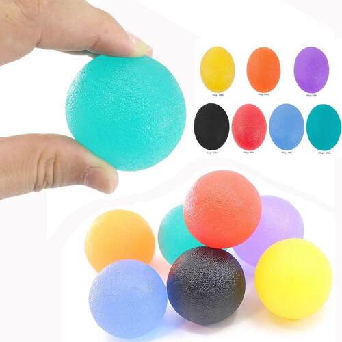 Hand Grip Egg Gripping Ball Finger Trainer Gym Fitness Home