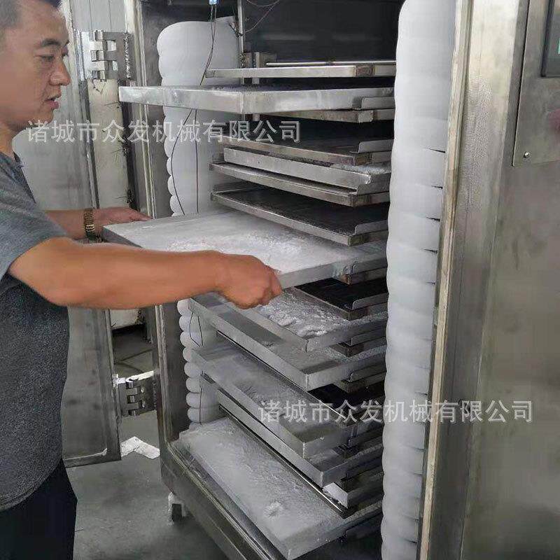液体膏状药材真空冻干机木瓜粉真空冷冻干燥设备 果汁冻干机
