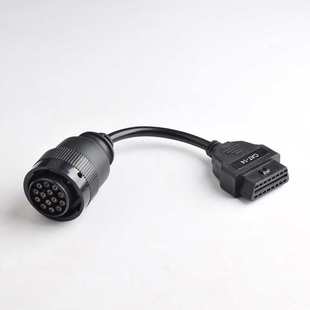 转16P OBD2 卡特挖掘机转接头14pin 卡特9pin ET3连接线 卡特 CAT