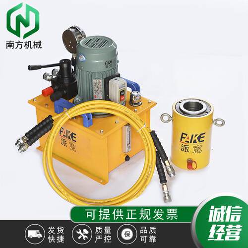 RRH空心液压千斤顶吨位齐全穿心单/双作用高压船舶制造适用重型