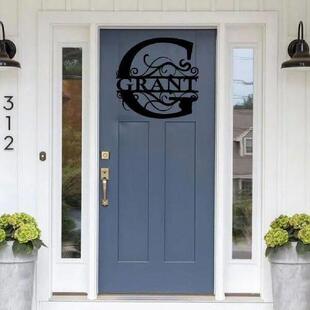 Personalized Metal Sign Vintage Metal Sign Elegant Metal