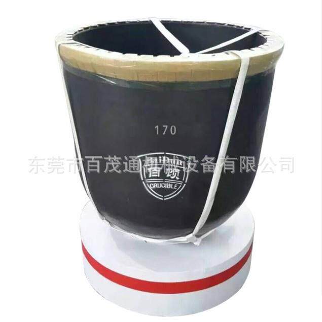 碳化硅石墨坩埚1000号熔铝350KG电阻炉坩埚