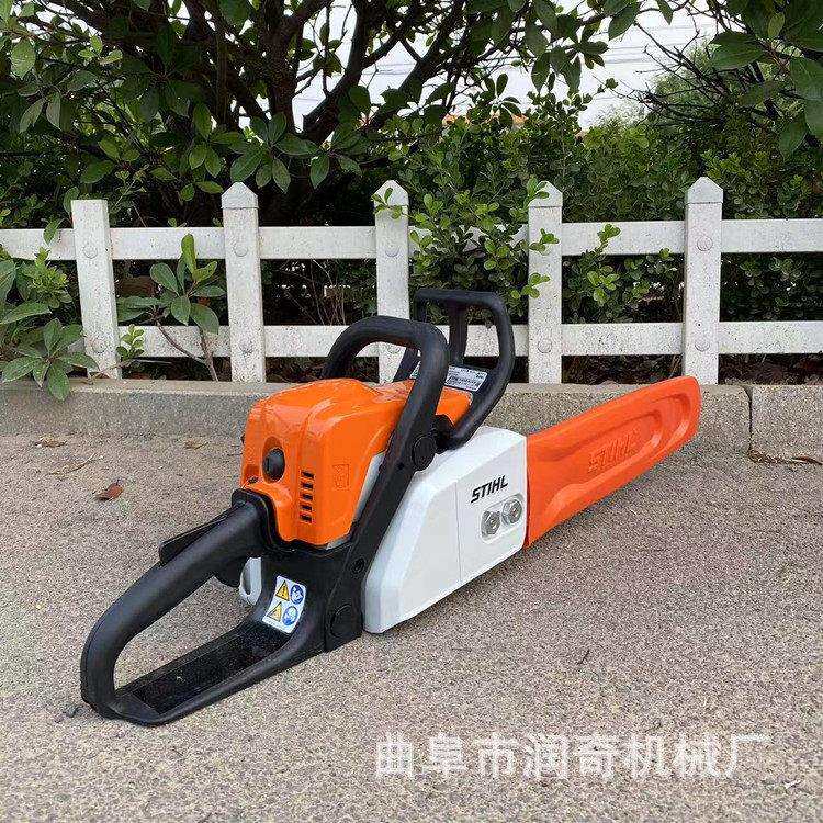 进口斯蒂尔油锯 家用小型手持伐木锯 园林修枝轻便汽油链锯大功率