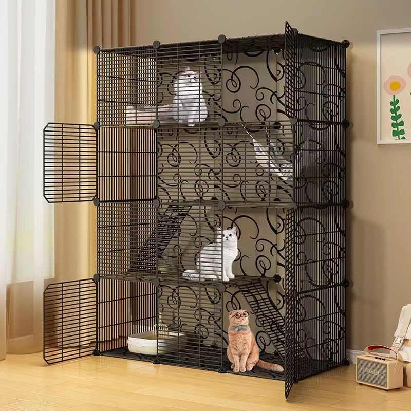 超大猫笼子家用室内巨大猫咪别墅多层自由空间猫爬架豪华猫舍猫屋
