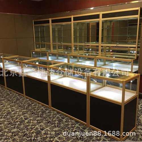 批发珠宝展柜柜台银饰玉器柜台手机配件电子产品展示柜北京展柜厂