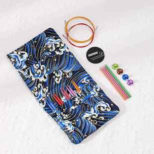 蓝色海可拆环绳形针旋转VVF配针堵件浪套装