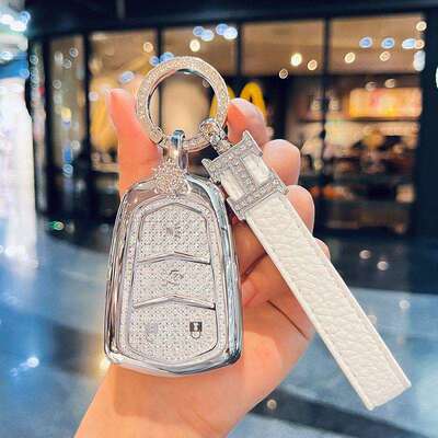 适用凯迪拉克XT5钥匙套XT4XTSXT6CT4CT5CT6女ATSL扣SRT壳GT4