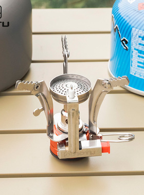 新款三角户外露营炉头户外电子炉头野炊 野营炉头 迷你炉头AT6402