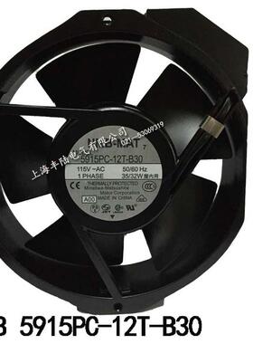 17CM轴流风机NMB1738AC110V35W5915PC-12T-B30机箱机柜散热扇