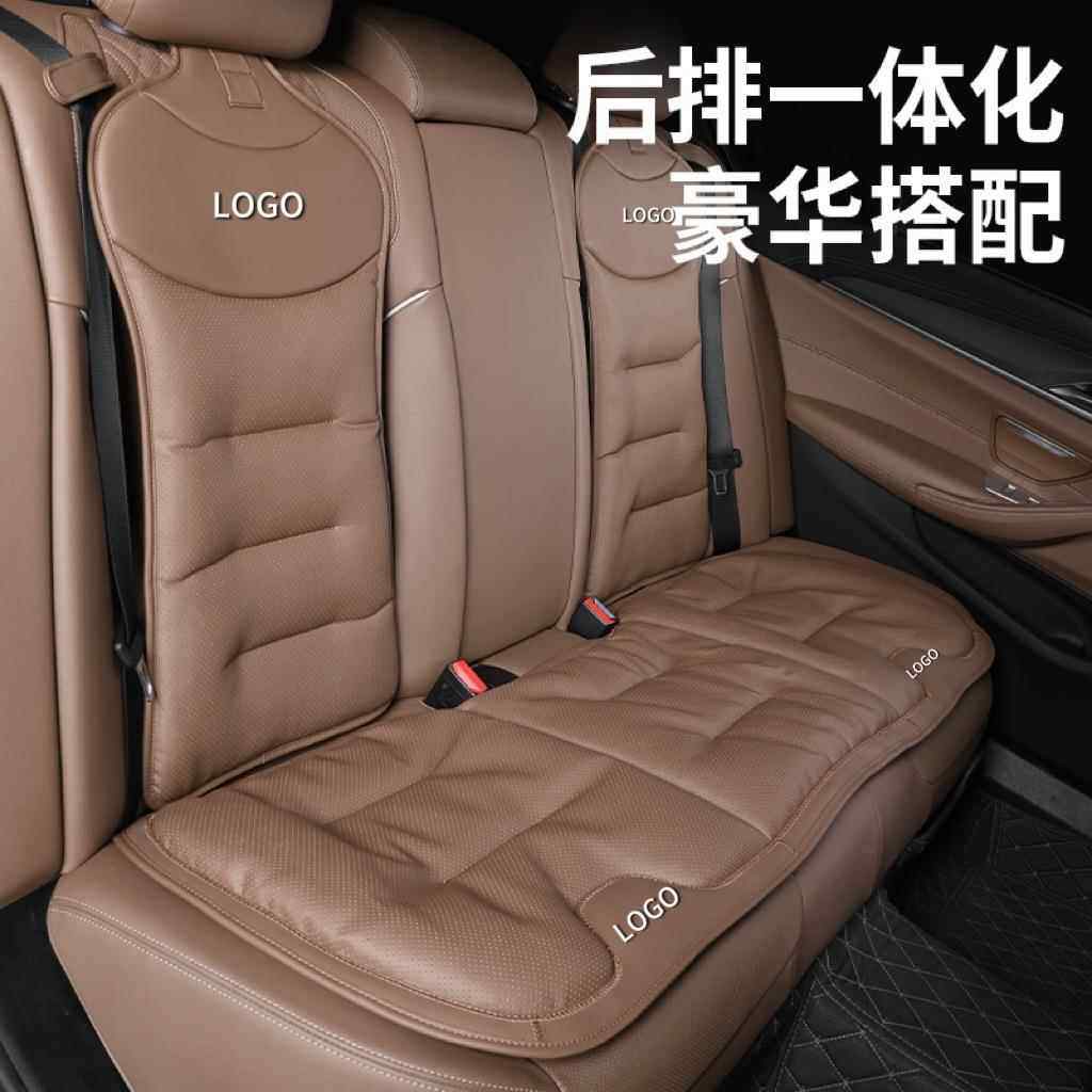 汽车坐垫秋冬纳帕皮汽车坐垫腰靠一体四季透气汽车坐垫四季座套