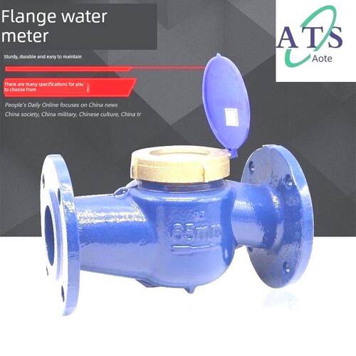 法兰式水表转子式冷水表耐高温热水表Dn40 50 65 80 100 125 150