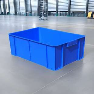 厂家直销新料塑料仓库周转箱物流包装 塑料周转箱中转箱可叠堆645