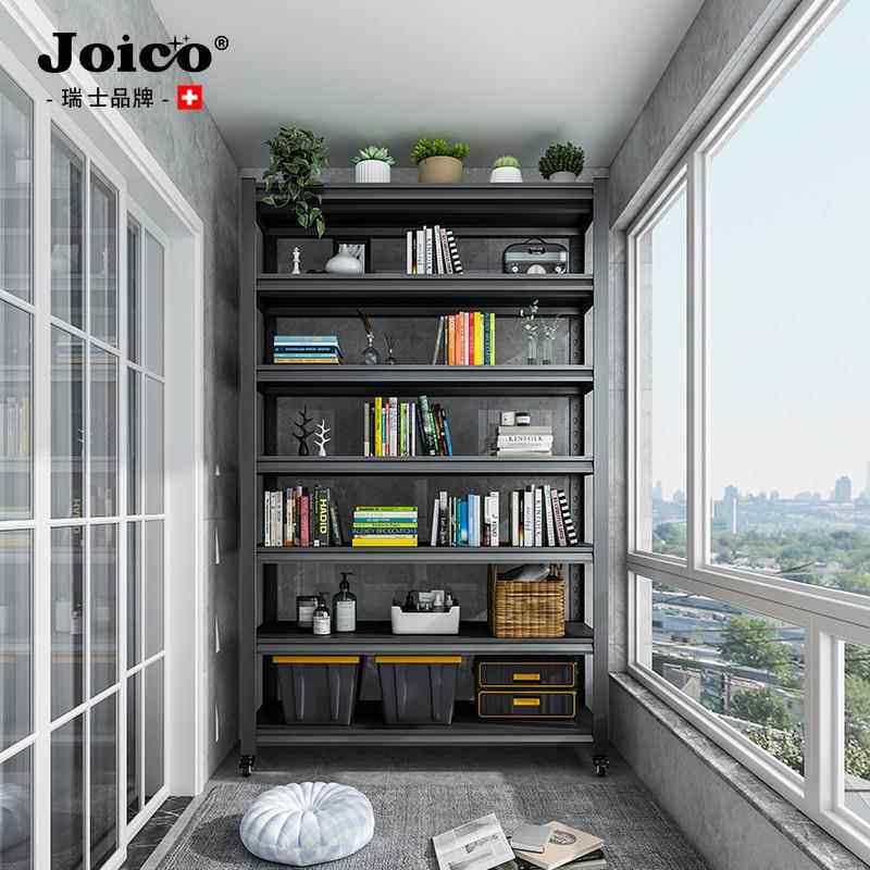 瑞士JOICO阳台置物架多层收纳柜家用厨房落地式收纳层架带轮子货