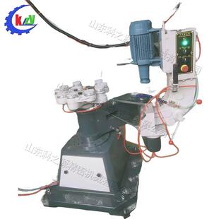 异形建筑钢化玻璃磨边机餐桌椅子圆边磨削机电动马肚岩板斜边机