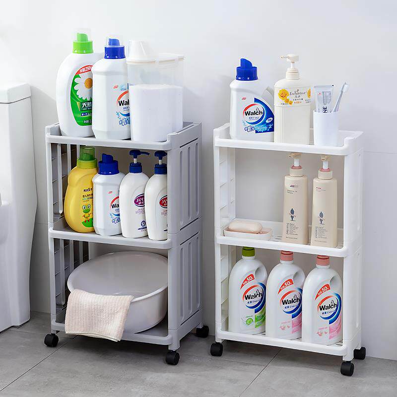 浴室置物架卫生间收纳架厕所放沐浴露洗衣液架子阳台收纳落地多层