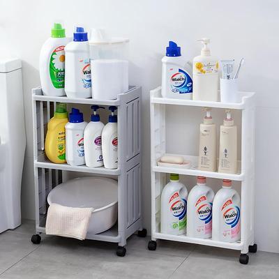 浴室置物架卫生间收纳架厕所放沐浴露洗衣液架子阳台收纳落地多层