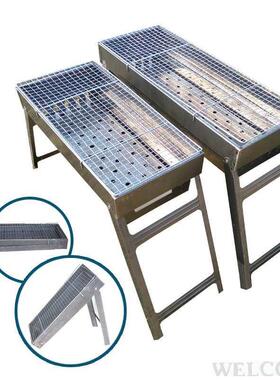 Barbecue grill full set of outdoor household charcoal