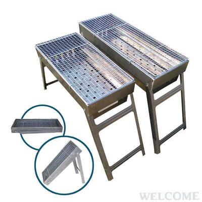 Barbecue grill full set of outdoor household charcoal