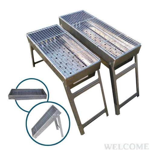 Barbecue grill full set of outdoor household charcoal