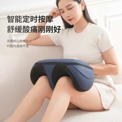 腿部按摩仪器揉捏全自动足疗机大小腿肌肉疏通足底美腿仪