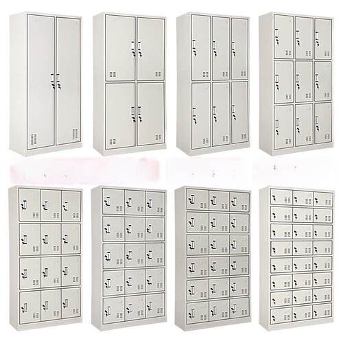 江苏钢铁储物柜铁柜学校员工柜宿舍储物柜带锁铁柜鞋柜柜