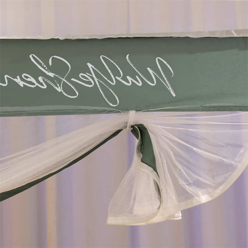 门宿舍坐床顶蚊帐代发帐篷家用三开方批发直角幔夏季纯色床蚊帐