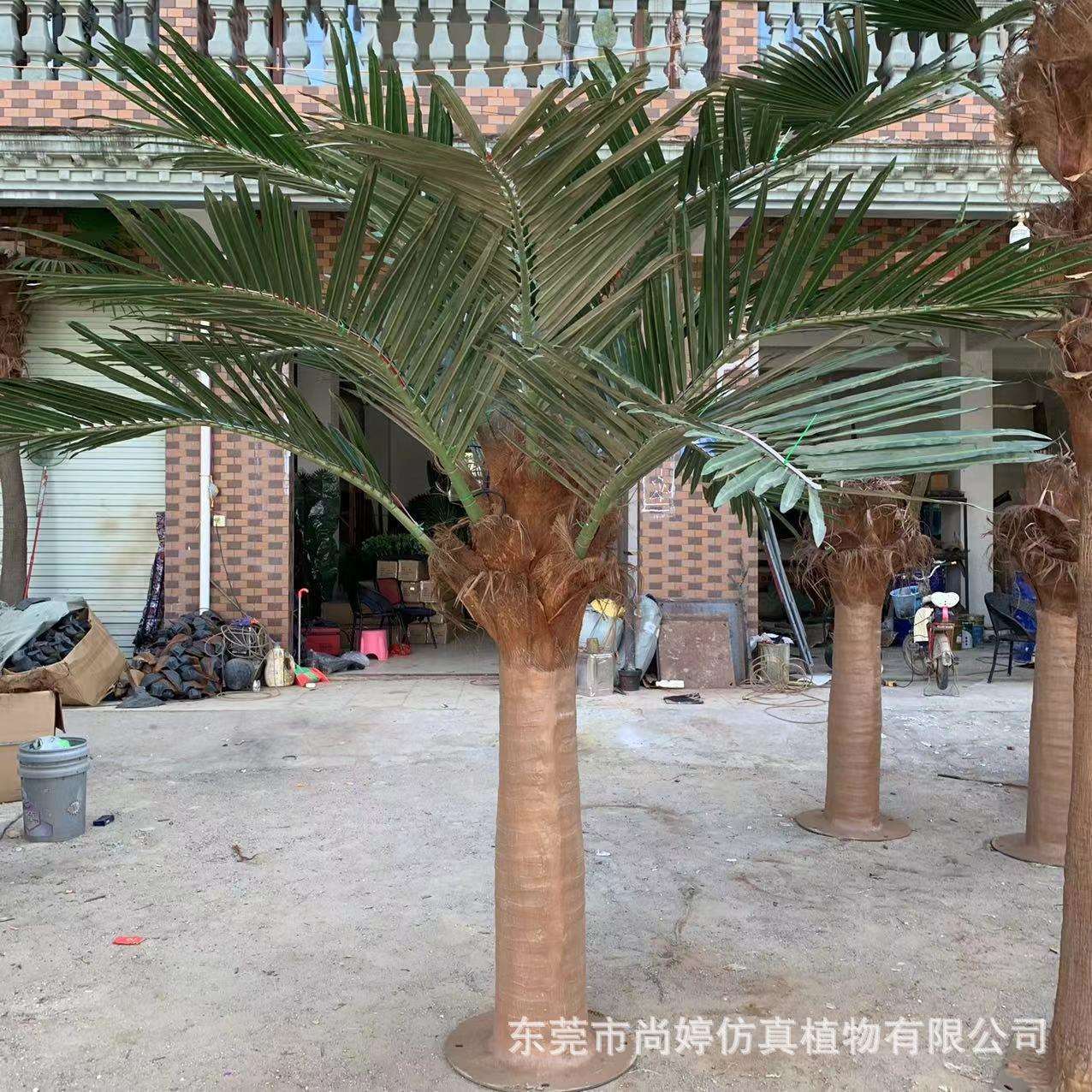 仿真椰子树 人造玻璃钢假椰子树大型工程造景树 厂家直销
