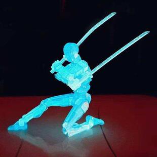 Luminous 13 Jointed Movable Action Figures Shapeshift Robot