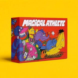 魔法运动员Magical Athlete英文桌游多人休闲聚会运动会飞行棋类