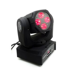 迷你Led摇头光束灯4X10W超级光束灯4眼小摇头旋转舞台效果图案灯