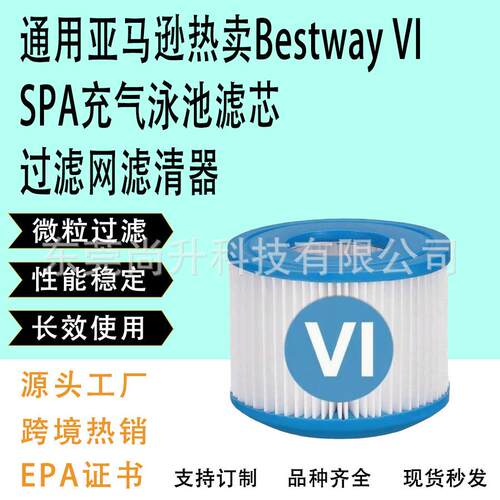 通用 亚马逊热卖Bestway VI spa充气泳池滤芯水池过滤网滤清器