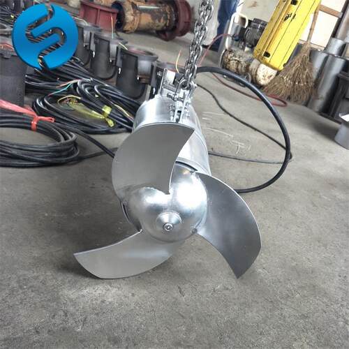 潜水搅拌机冲压式潜水搅拌机QJB2.5冲压式潜水搅拌机工作原理