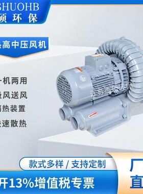 RB-055 3.7KW 工业水蒸气抽吸隔热高压风机 吸热风耐高温风机