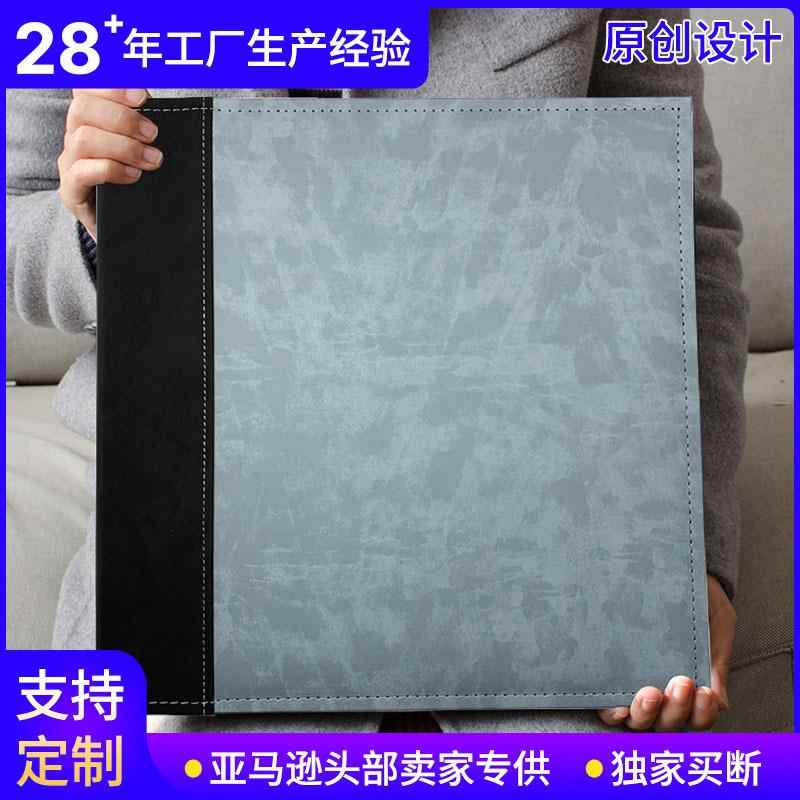 相册影集相片相册本纪念册粘贴式覆膜家庭照片收纳册自粘式大容量