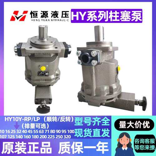 恒源轴向柱塞泵HY-100Y-RP125 140 160 180HY-200 225 250 320-LP