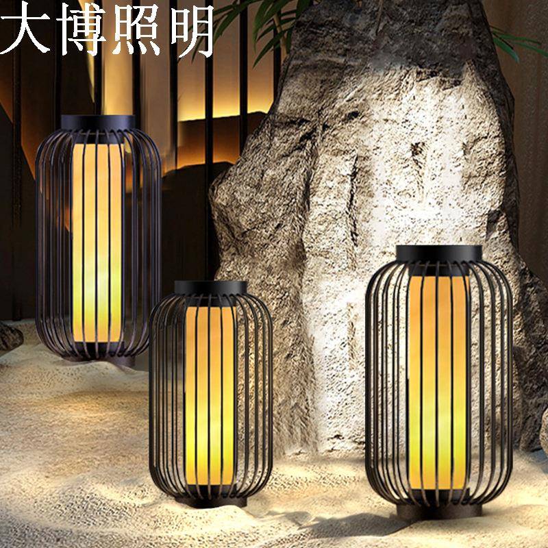 特色鸟笼灯led花园小区庭院装饰照明灯造型景观灯厂家