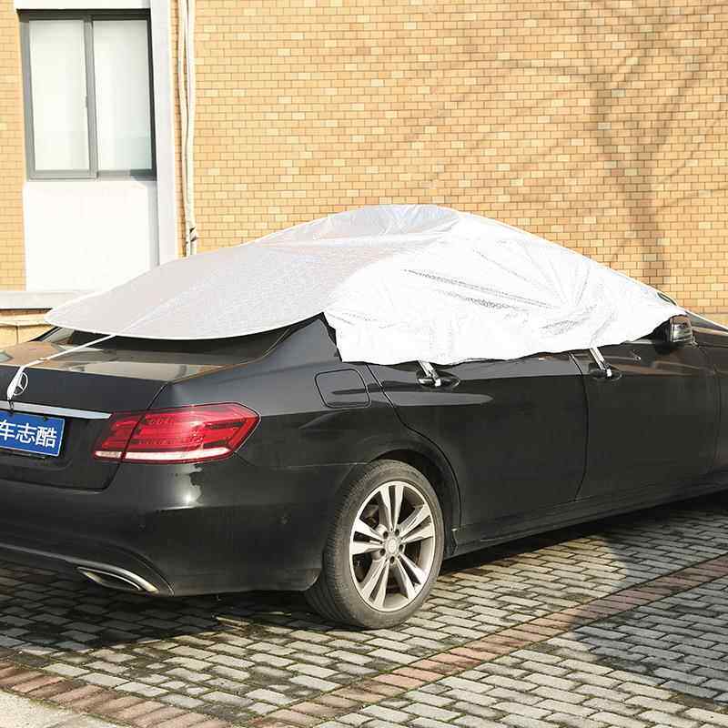 套汽车半16653罩车衣阳遮阳挡车罩清凉罩太阳伞遮阳罩防子车防雨