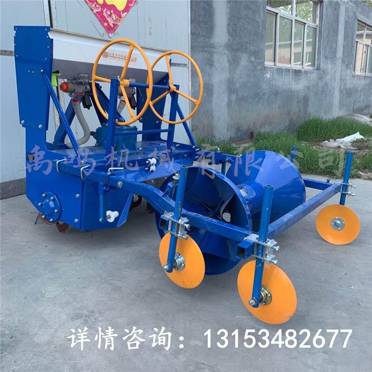 辣椒土豆旋耕起垄覆膜机 多功能蔬菜起垄施肥覆膜滴灌一体机